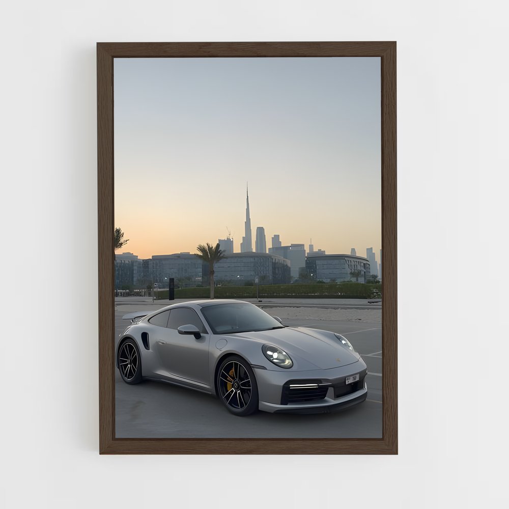Poster Turbo Cityscape – affiche Porsche (vue 5)